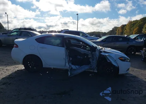 2016 Dodge Dart Gt Sport Blacktop z USA, uszkodzony, nr VIN 1C3CDFGB7GD823656